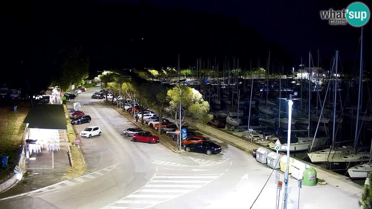 Webcam Bahía de Sistiana – Vista en directo del puerto deportivo y la costa