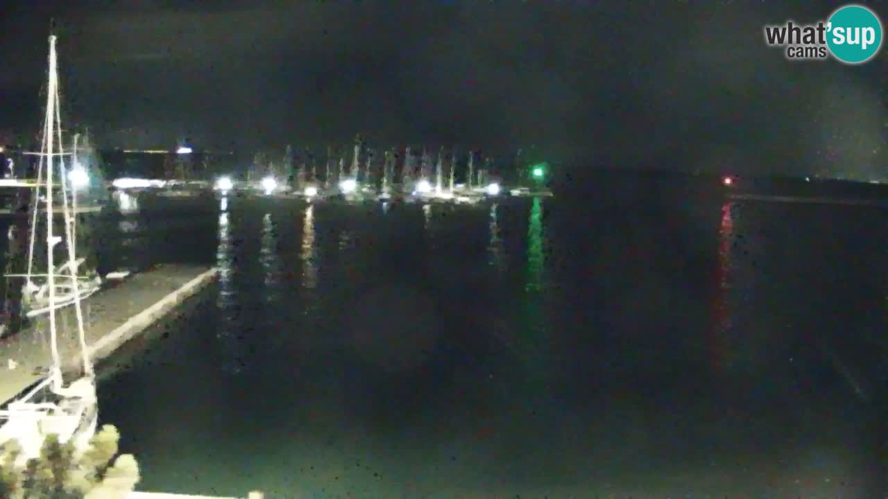 Webcam Baie de Sistiana – Vue en direct de la marina et de la baie
