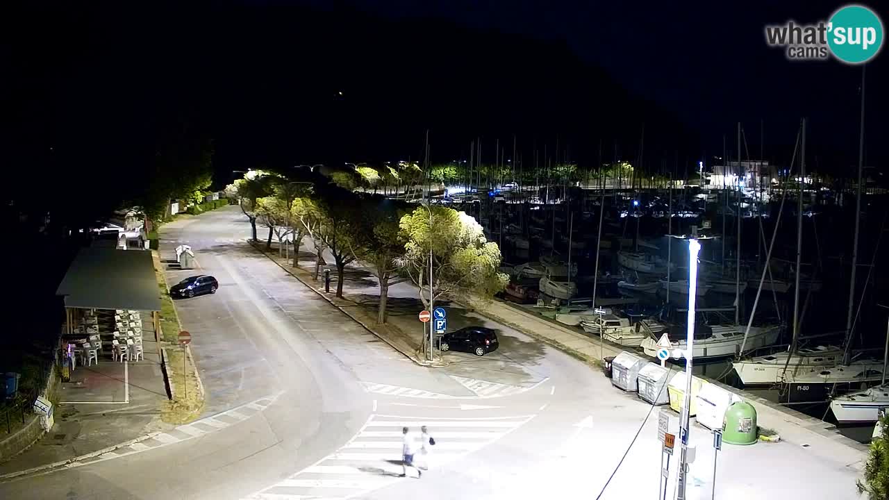 Webcam Baie de Sistiana – Vue en direct de la marina et de la baie