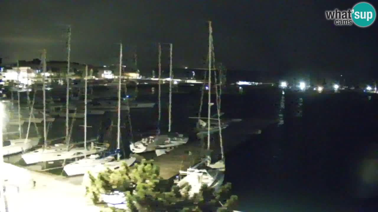 Webcam Bahía de Sistiana – Vista en directo del puerto deportivo y la costa