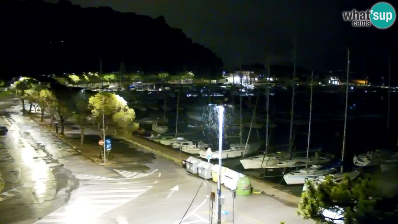 Webcam Baie de Sistiana – Vue en direct de la marina et de la baie