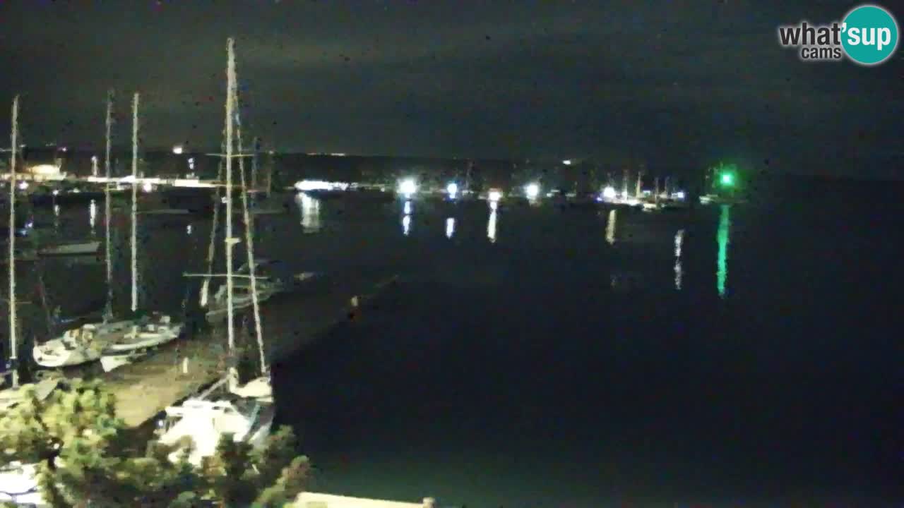 Webcam Baie de Sistiana – Vue en direct de la marina et de la baie