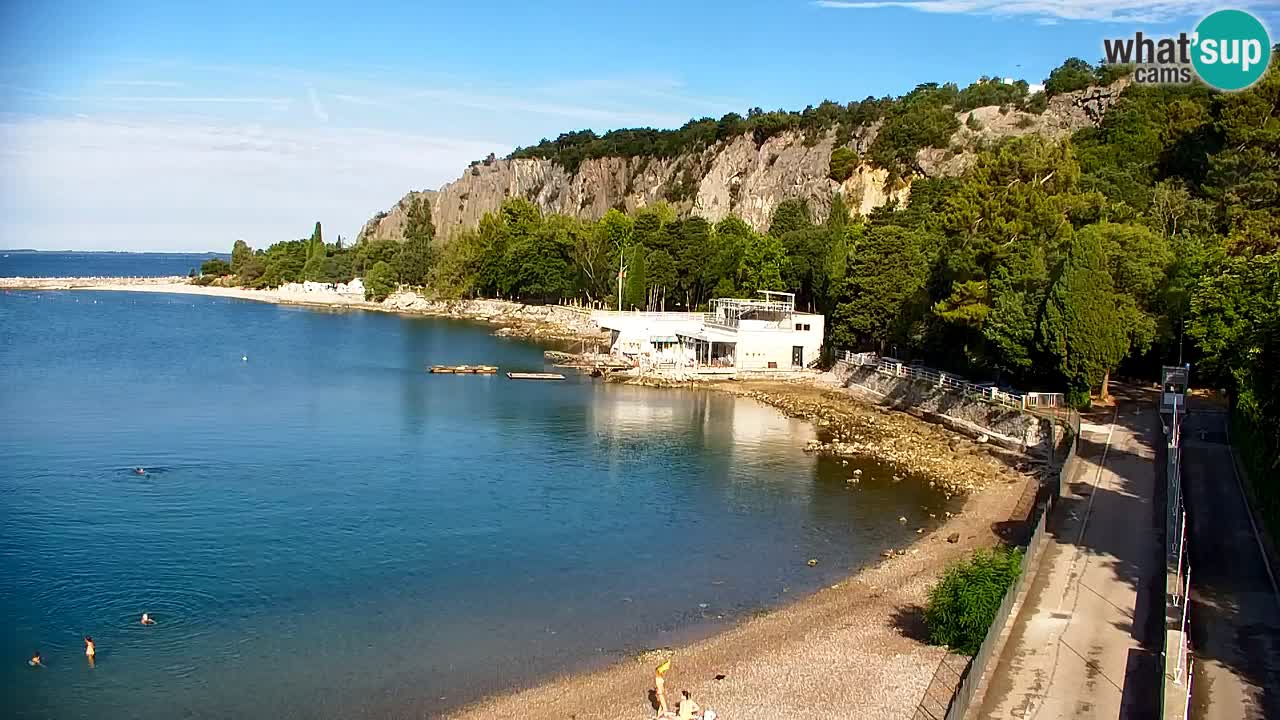 Spletna kamera Sesljanski zaliv – Pogled v živo na marino in zaliv