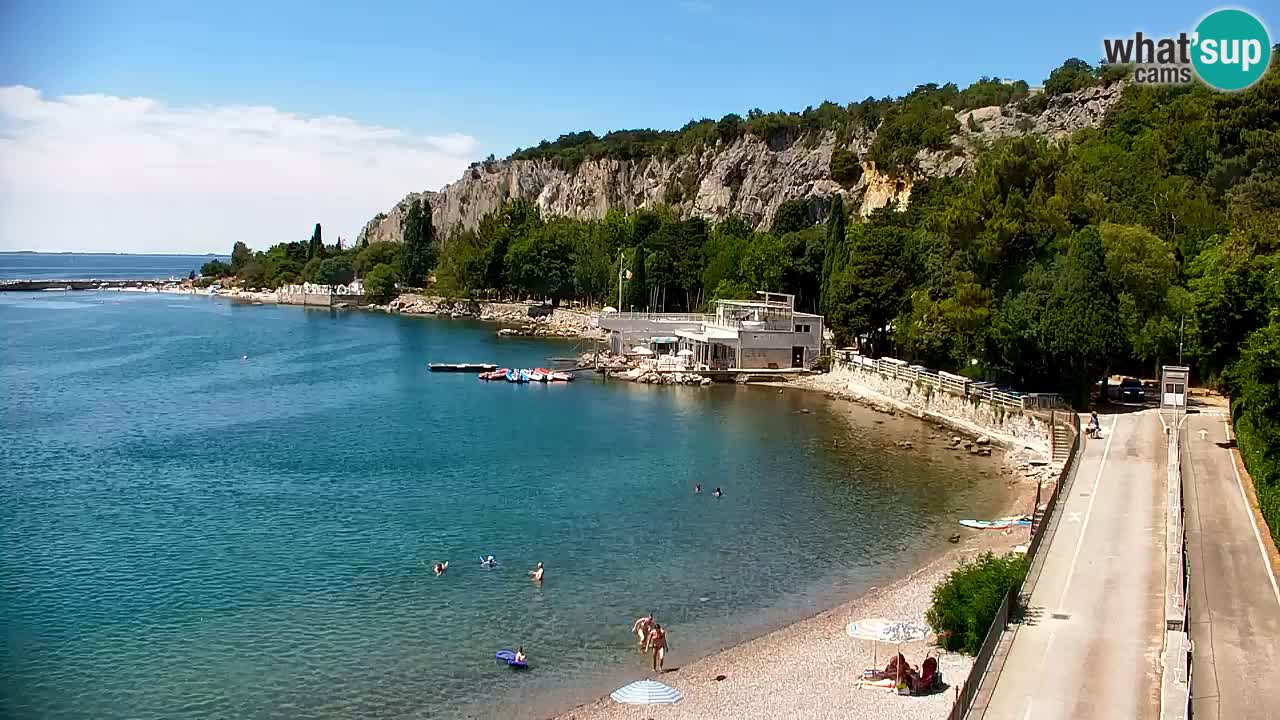 Webcam Sistiana Baia – Live View of the Marina and Gulf