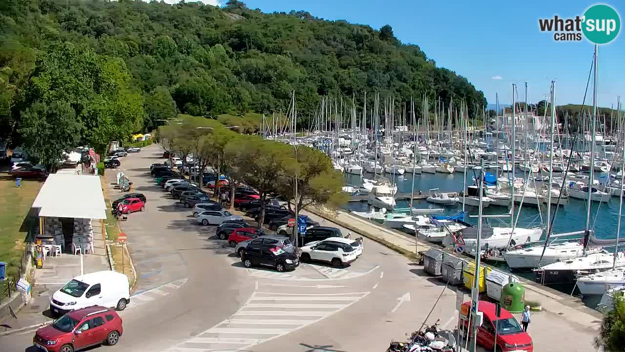 Webcam Baie de Sistiana – Vue en direct de la marina et de la baie