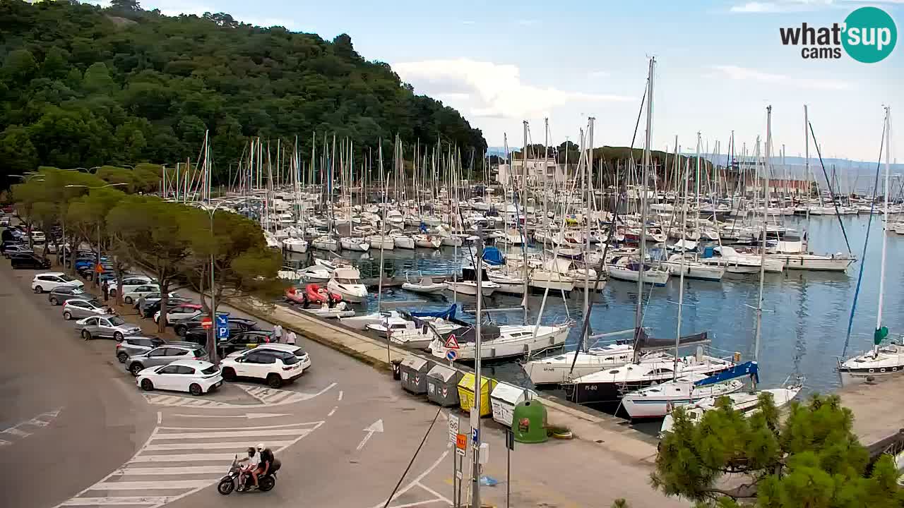 Webcam Sistiana Bucht – Liveblick auf Marina und Bucht