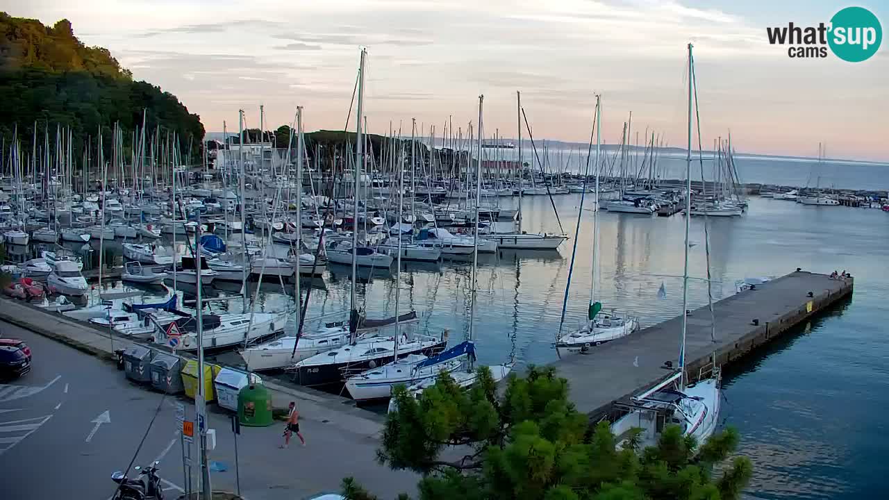 Web kamera Sistiana Uvala – Pogled uživo na marinu i zaljev