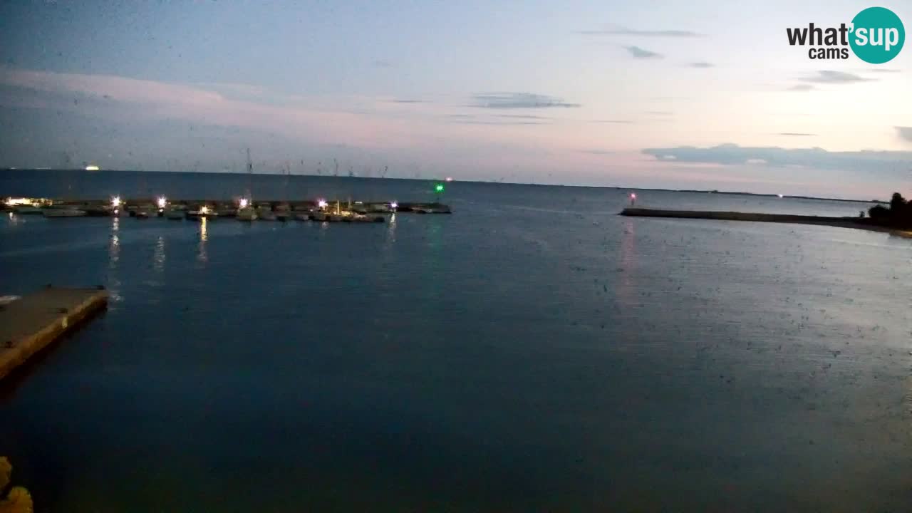 Webcam Bahía de Sistiana – Vista en directo del puerto deportivo y la costa