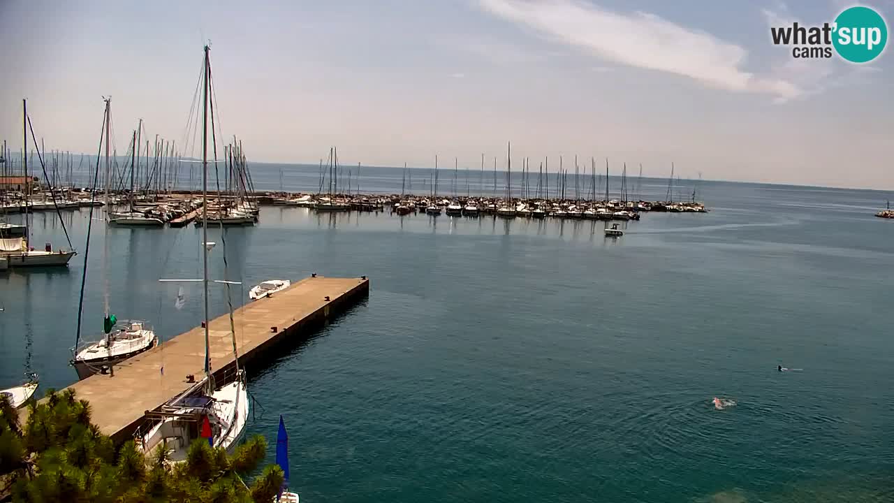 Webcam Sistiana Bucht – Liveblick auf Marina und Bucht