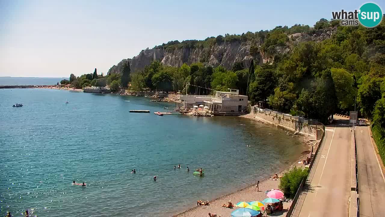Webcam Sistiana Baia – Live View of the Marina and Gulf