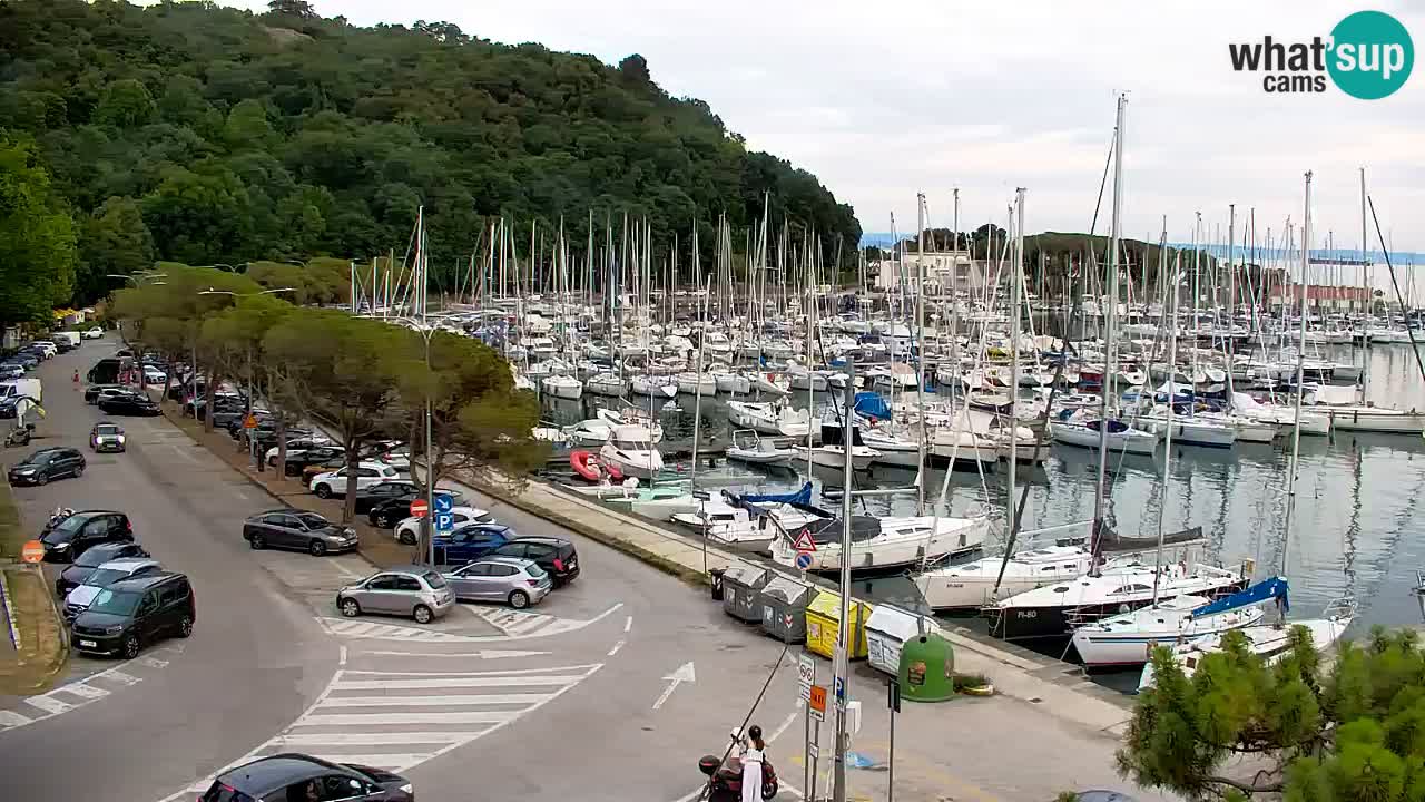 Webcam Baie de Sistiana – Vue en direct de la marina et de la baie