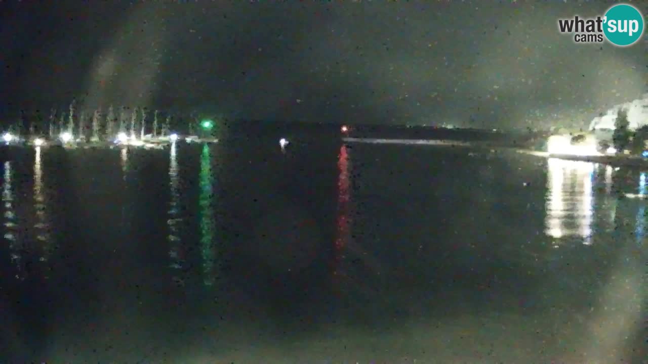 Webcam Baie de Sistiana – Vue en direct de la marina et de la baie