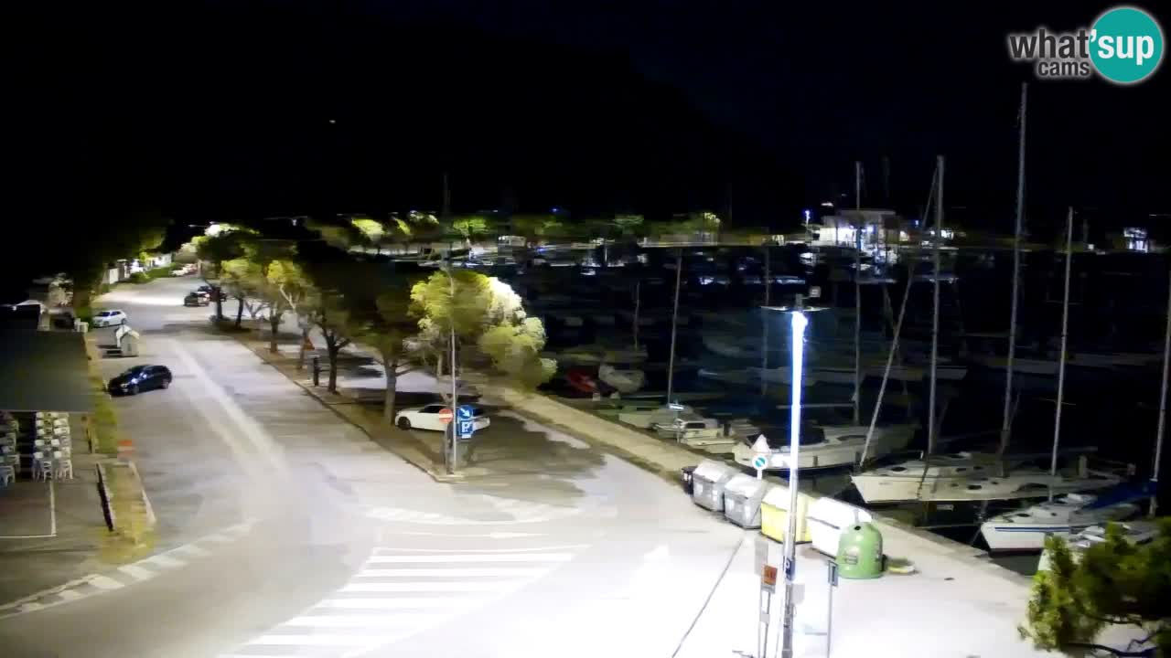 Webcam Baie de Sistiana – Vue en direct de la marina et de la baie