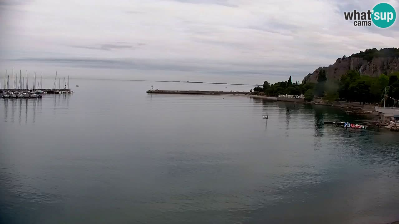 Webcam Sistiana Baia – Live View of the Marina and Gulf