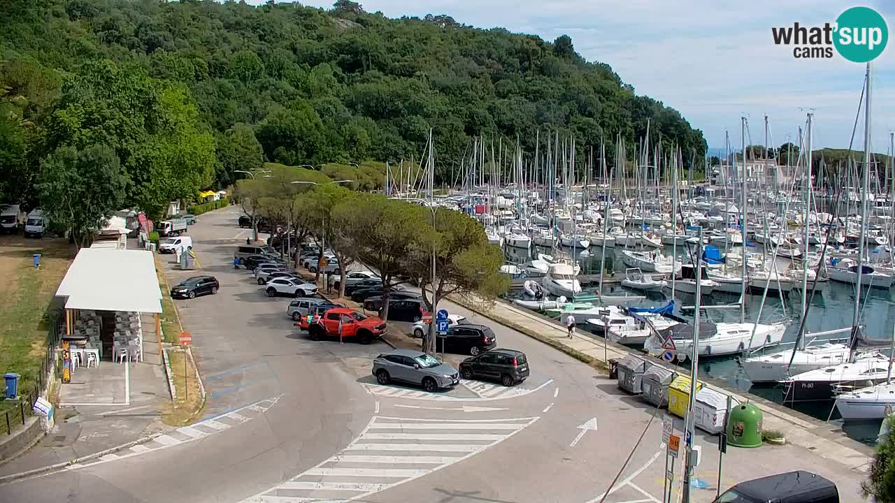 Webcam Sistiana Baia – Live View of the Marina and Gulf