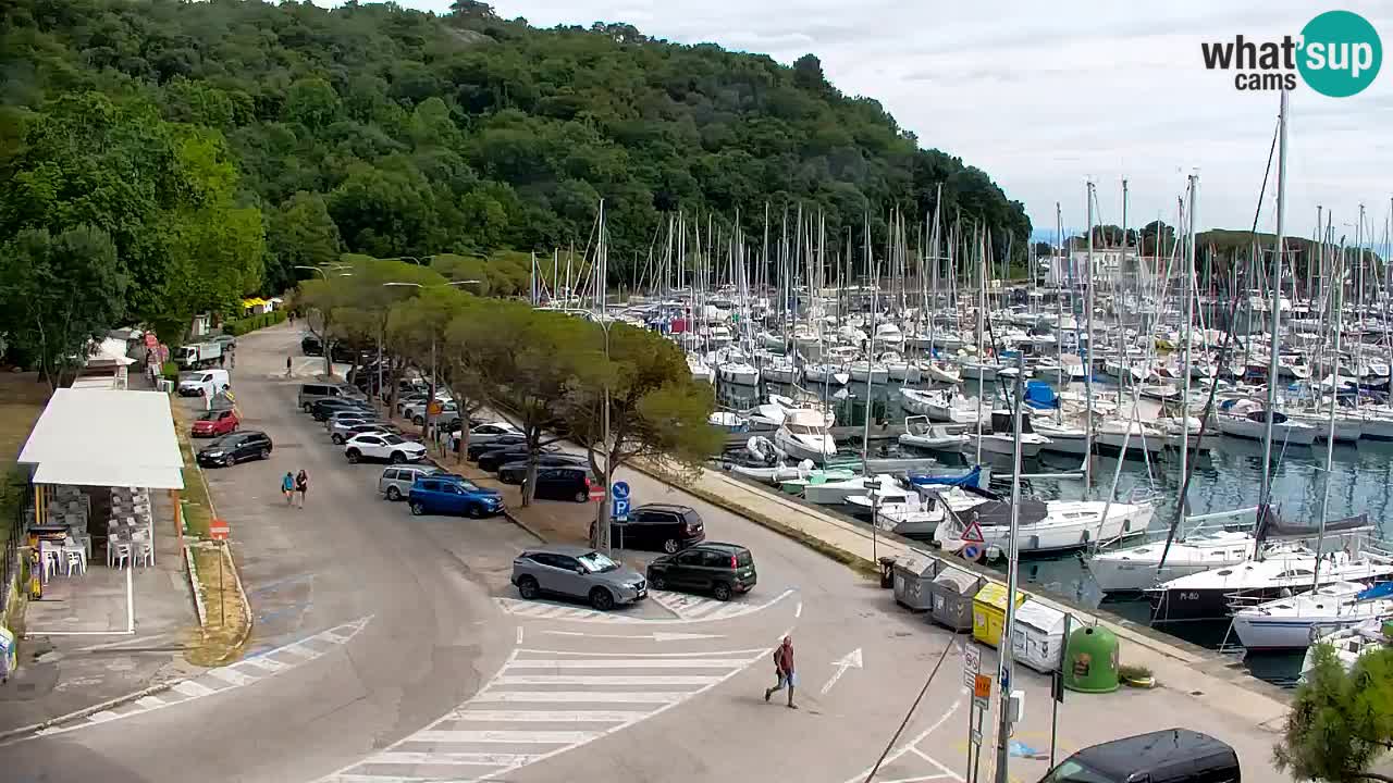 Webcam Sistiana Baia – Live View of the Marina and Gulf