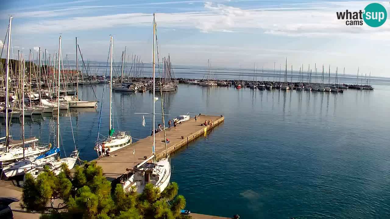 Webcam Sistiana Bucht – Liveblick auf Marina und Bucht