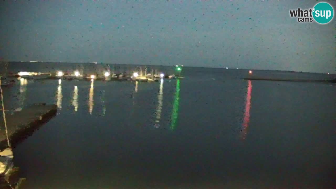 Webcam Bahía de Sistiana – Vista en directo del puerto deportivo y la costa