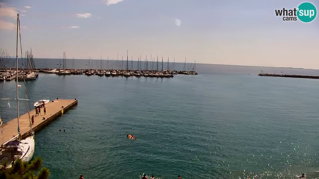 Webcam Sistiana Bucht – Liveblick auf Marina und Bucht
