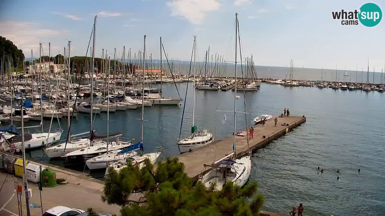 Webcam Sistiana Bucht – Liveblick auf Marina und Bucht