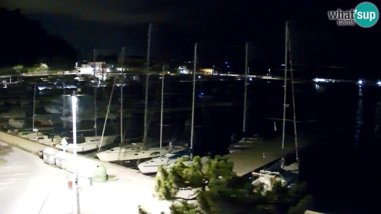 Webcam Sistiana Baia – Live View of the Marina and Gulf