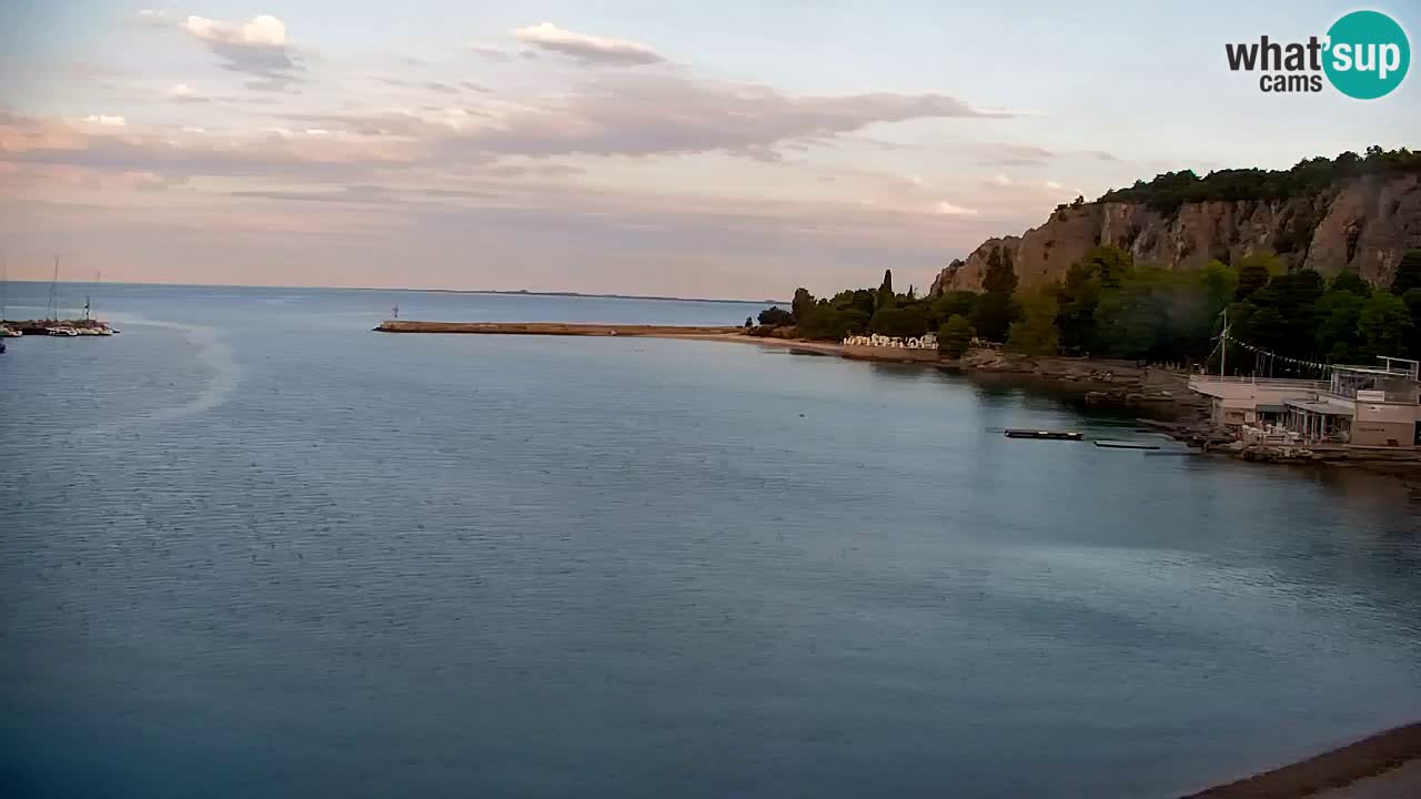 Web kamera Sistiana Uvala – Pogled uživo na marinu i zaljev