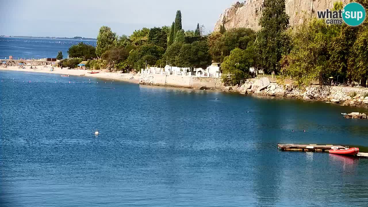 Webcam Baie de Sistiana – Vue en direct de la marina et de la baie