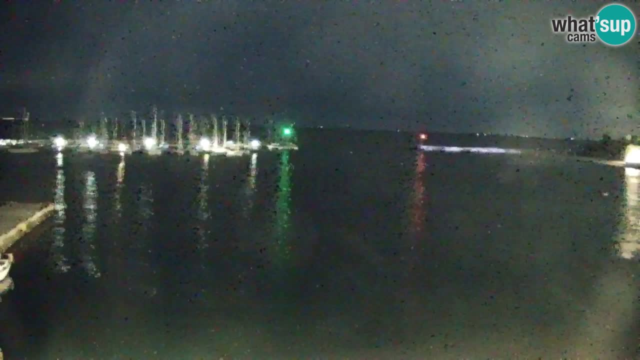 Webcam Baie de Sistiana – Vue en direct de la marina et de la baie