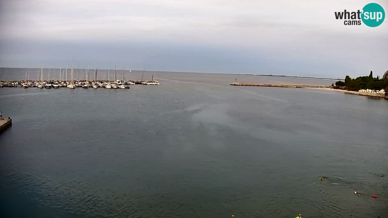 Webcam Baie de Sistiana – Vue en direct de la marina et de la baie