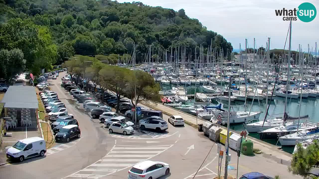 Webcam Baie de Sistiana – Vue en direct de la marina et de la baie