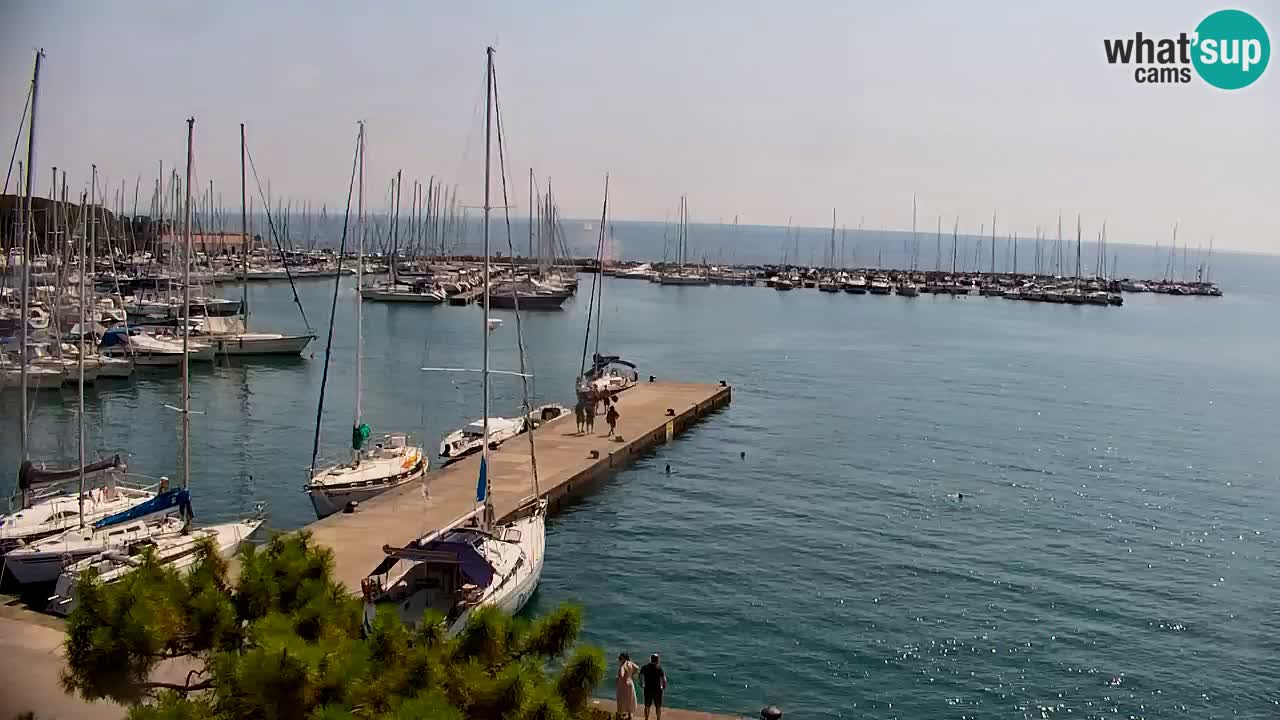 Webcam Sistiana Bucht – Liveblick auf Marina und Bucht