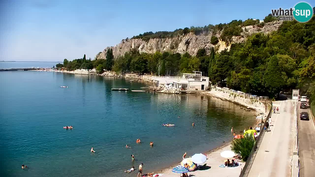 Webcam Sistiana Baia – Live View of the Marina and Gulf