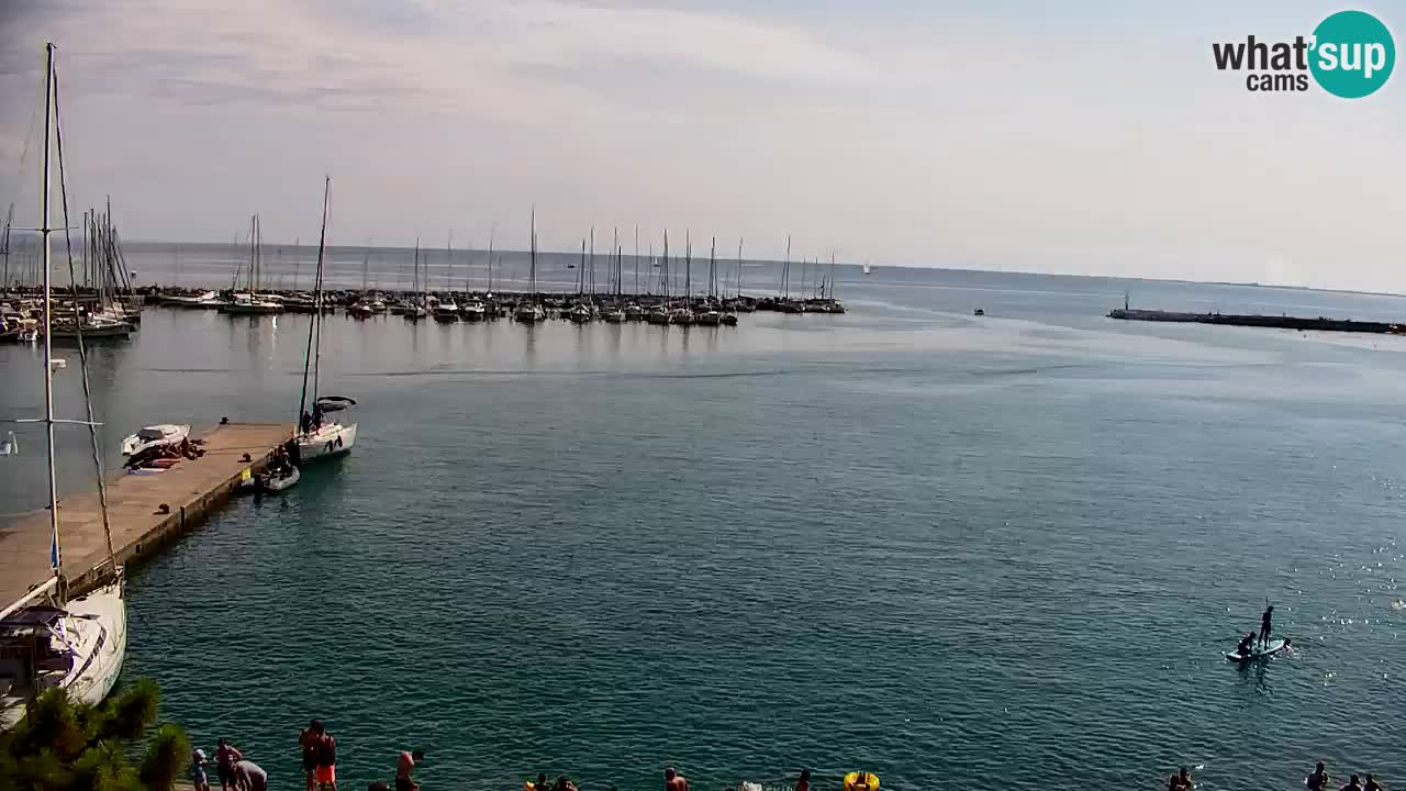 Webcam Sistiana Bucht – Liveblick auf Marina und Bucht
