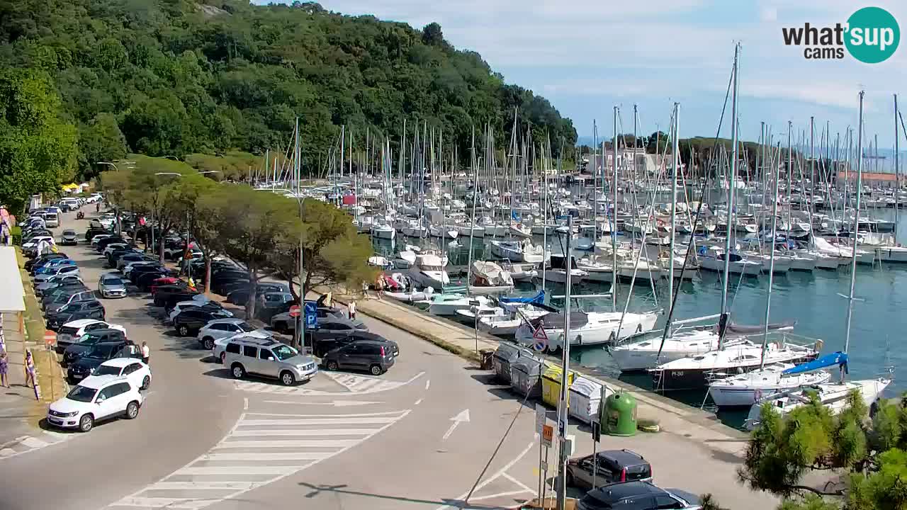 Webcam Sistiana Bucht – Liveblick auf Marina und Bucht