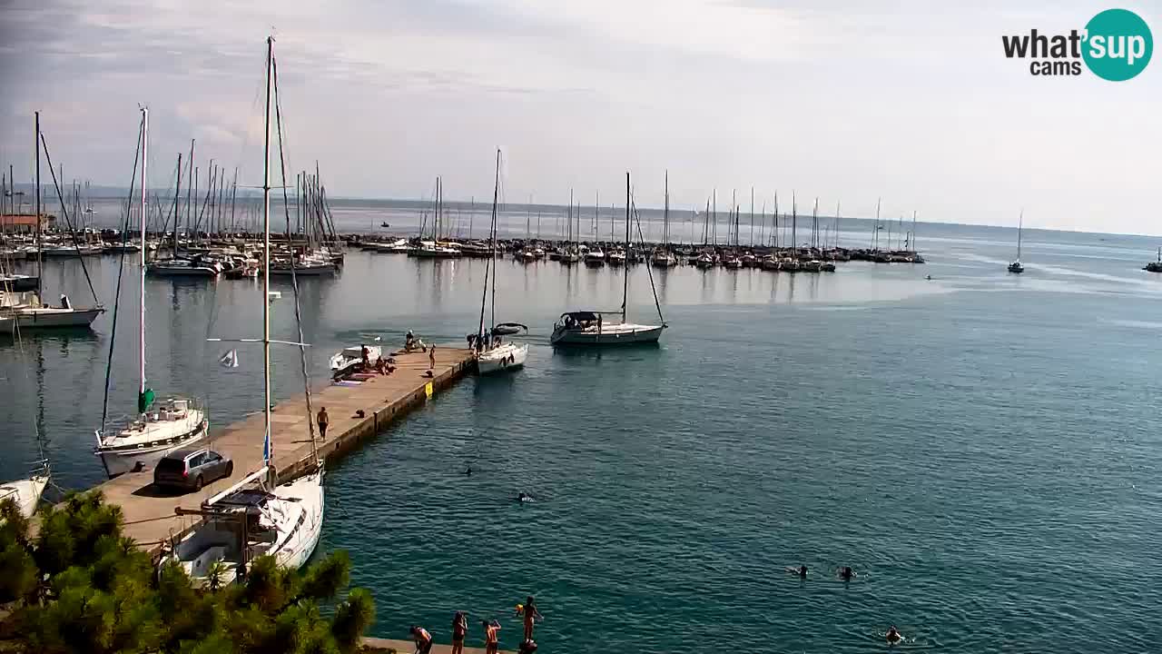 Webcam Sistiana Bucht – Liveblick auf Marina und Bucht