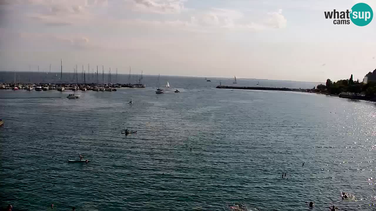 Webcam Sistiana Bucht – Liveblick auf Marina und Bucht