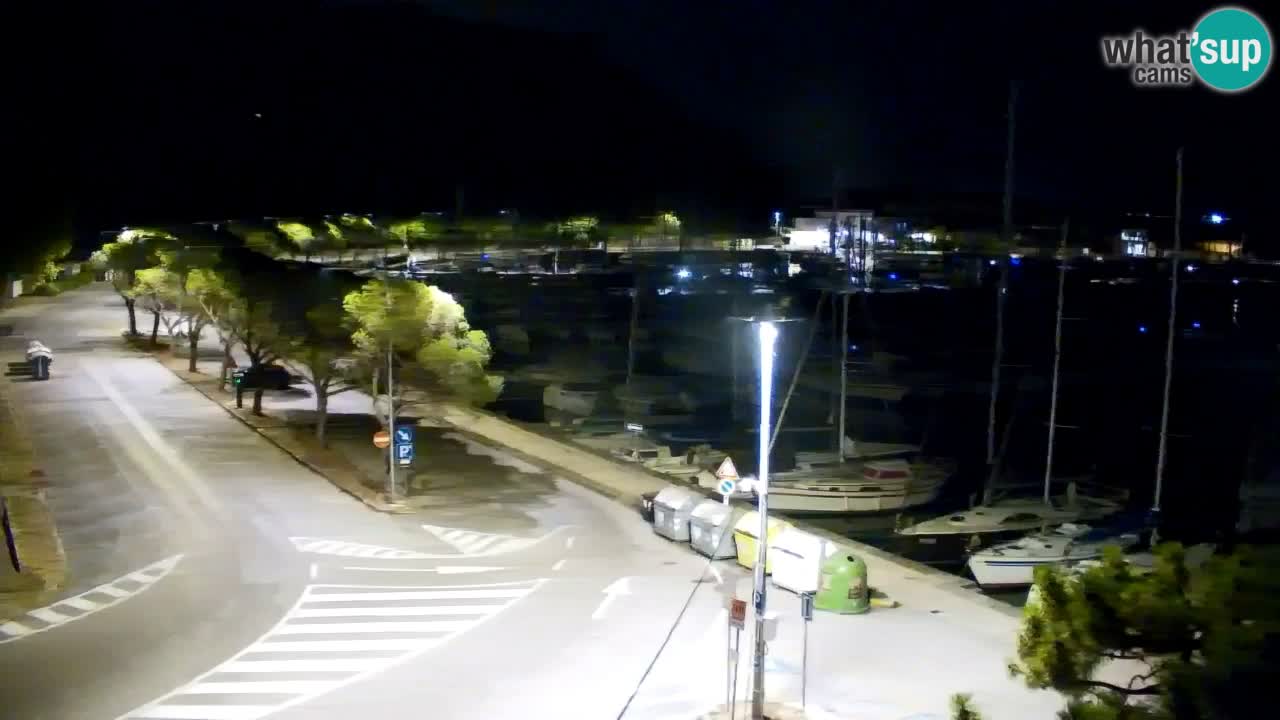 Webcam Baie de Sistiana – Vue en direct de la marina et de la baie