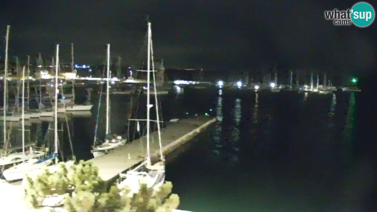 Webcam Sistiana Baia – Live View of the Marina and Gulf
