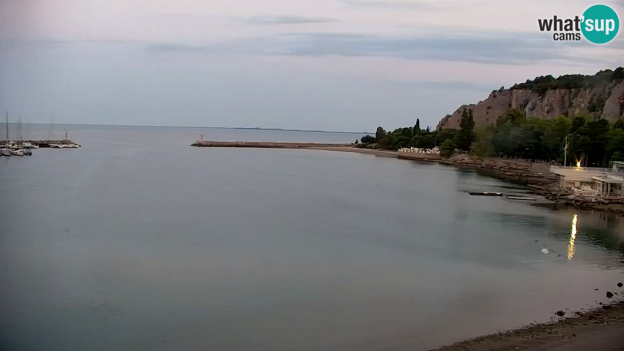 Webcam Baie de Sistiana – Vue en direct de la marina et de la baie