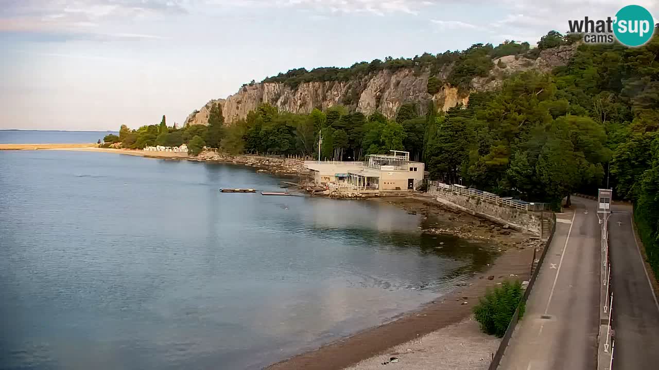 Web kamera Sistiana Uvala – Pogled uživo na marinu i zaljev