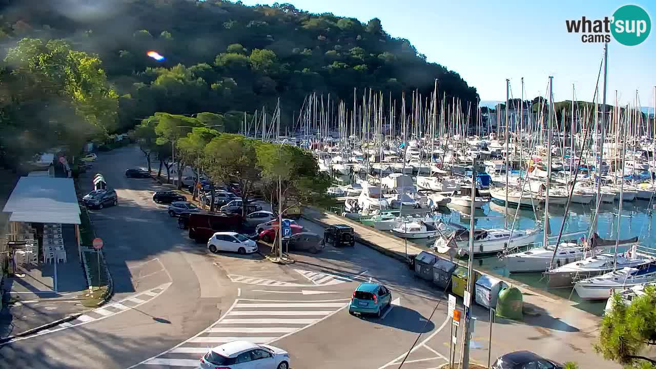 Webcam Sistiana Baia – Live View of the Marina and Gulf