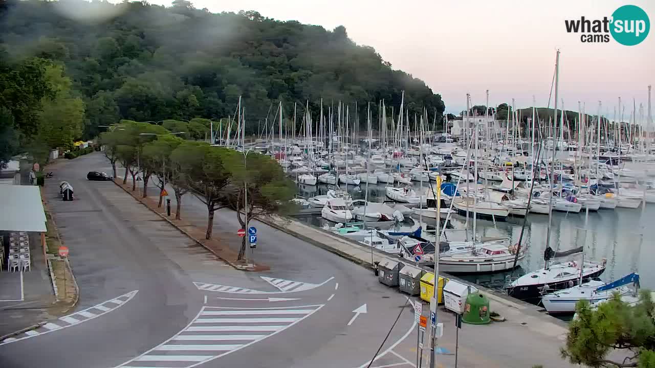 Webcam Baie de Sistiana – Vue en direct de la marina et de la baie