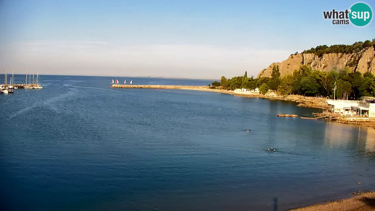 Webcam Sistiana Baia – Live View of the Marina and Gulf