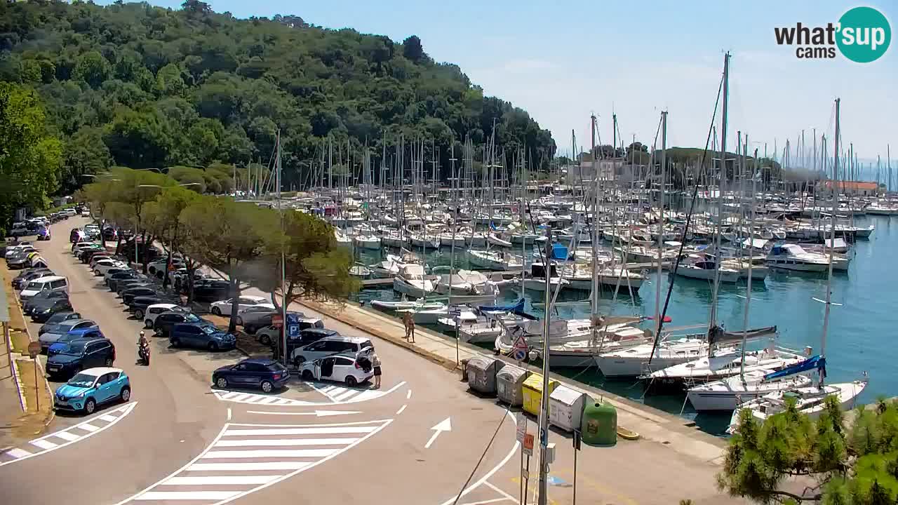 Webcam Sistiana Bucht – Liveblick auf Marina und Bucht