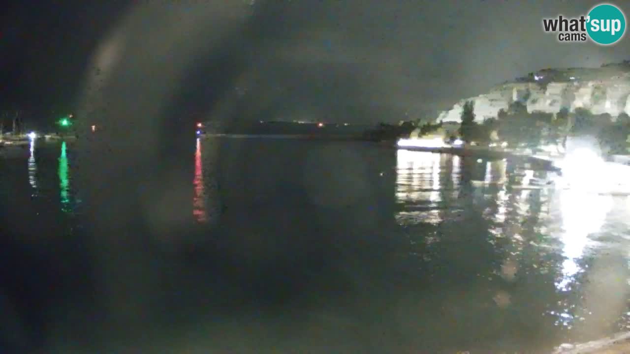 Webcam Bahía de Sistiana – Vista en directo del puerto deportivo y la costa