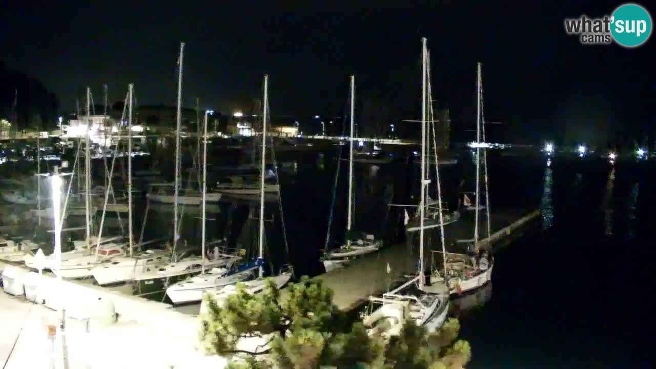 Webcam Baie de Sistiana – Vue en direct de la marina et de la baie