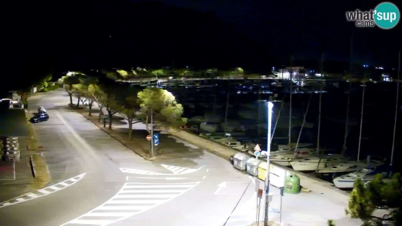 Webcam Bahía de Sistiana – Vista en directo del puerto deportivo y la costa