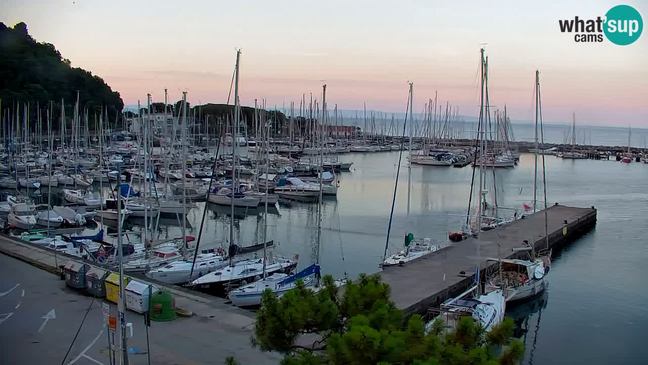 Webcam Sistiana Baia – Live View of the Marina and Gulf
