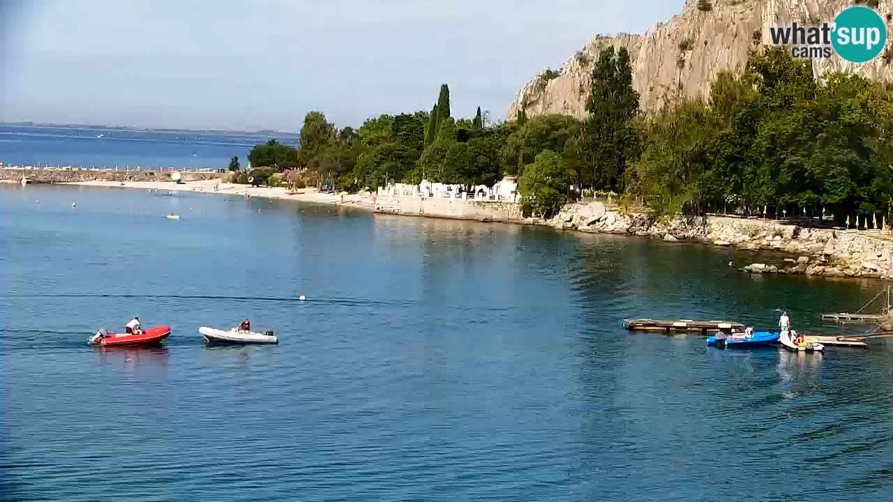 Webcam Bahía de Sistiana – Vista en directo del puerto deportivo y la costa