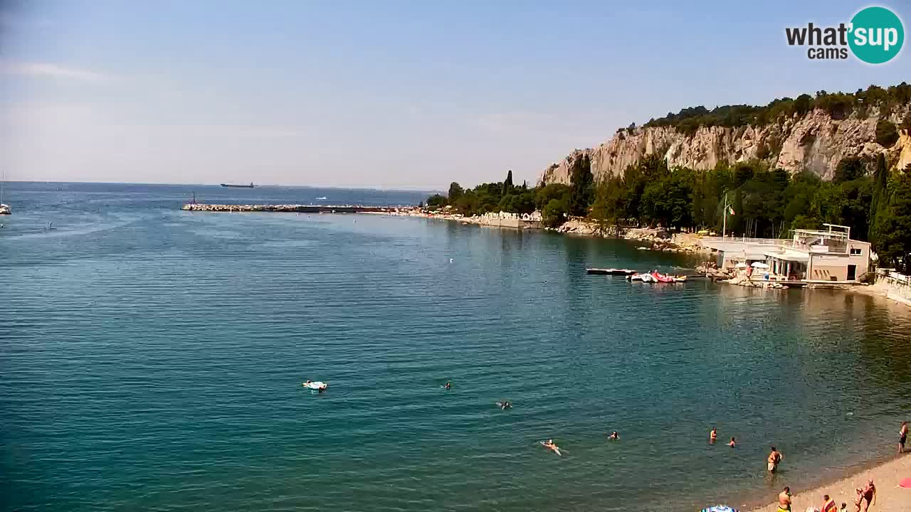 Webcam Sistiana Baia – Live View of the Marina and Gulf